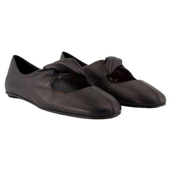 Ballerinas - Alexander McQueen - Leather - Black Flats & Loafers